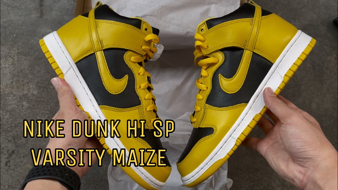 Nike Dunk Hi SP - Varsity Maize