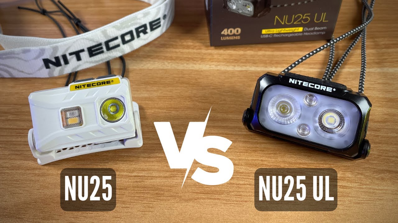 Nitecore NU25 UL : faut-il mettre l'ancienne NU25 au PLACARD ?