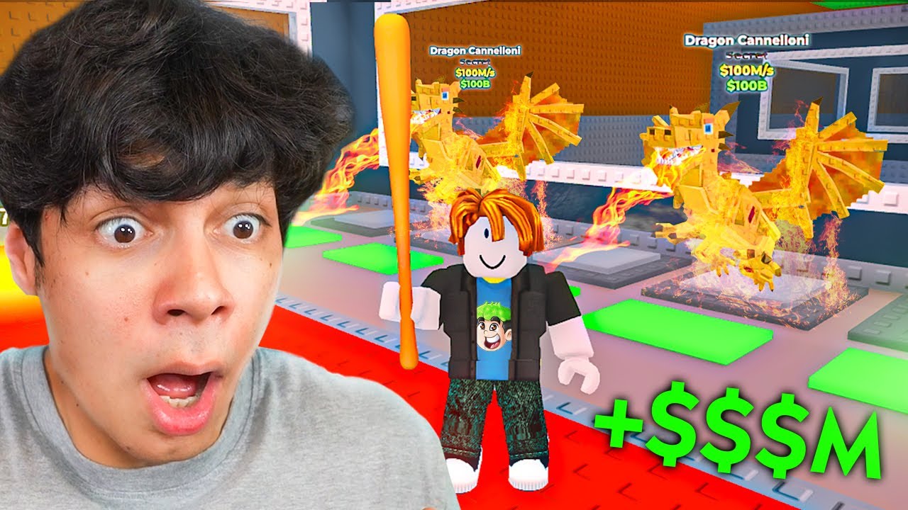 JUGUÉ ROBA UN BRAINROT EN ROBLOX Y ME HICE MILLONARIO!! - Yair17