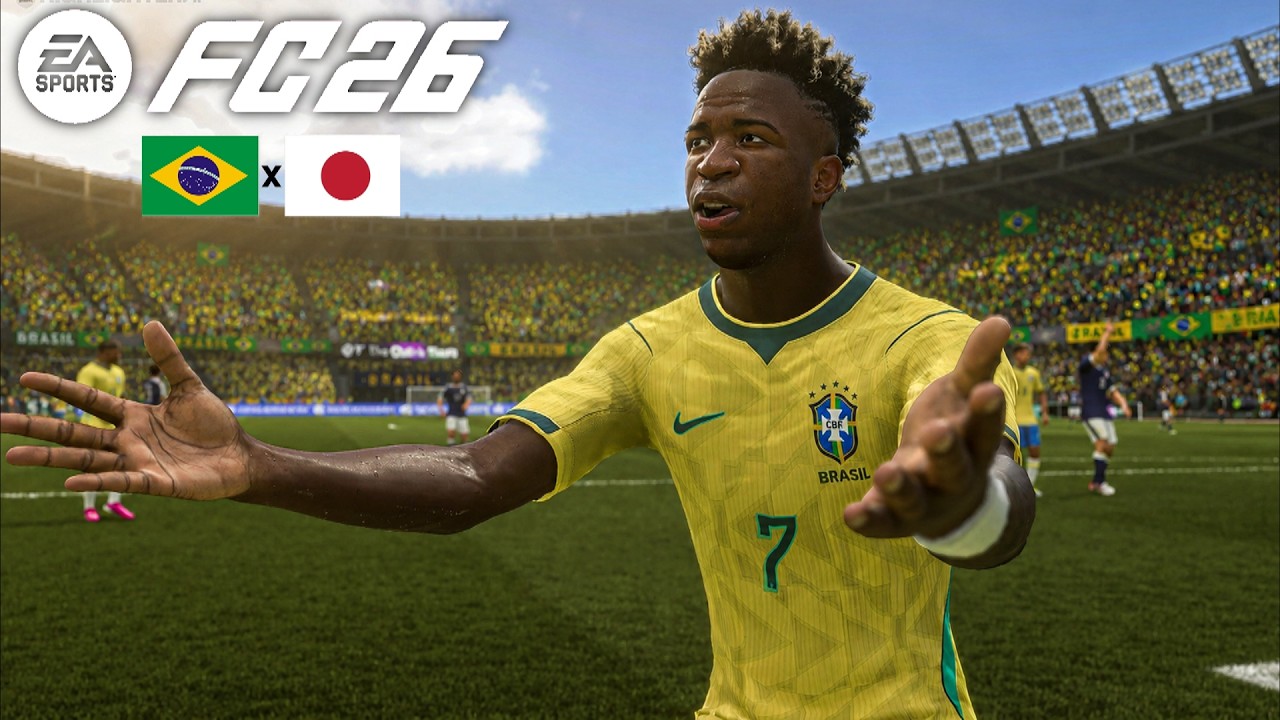 EA FC 26 - Brasil vs Jap&atilde;o | Copa do Mundo FIFA 2026 [PS5 Pro] 4K HDR