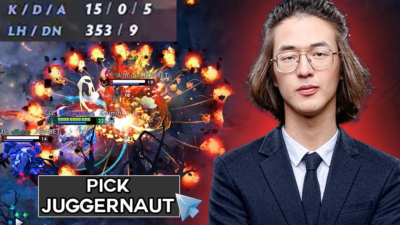 Watson Shows PERFECT Juggernaut &ndash; 0 Deaths | Dota2