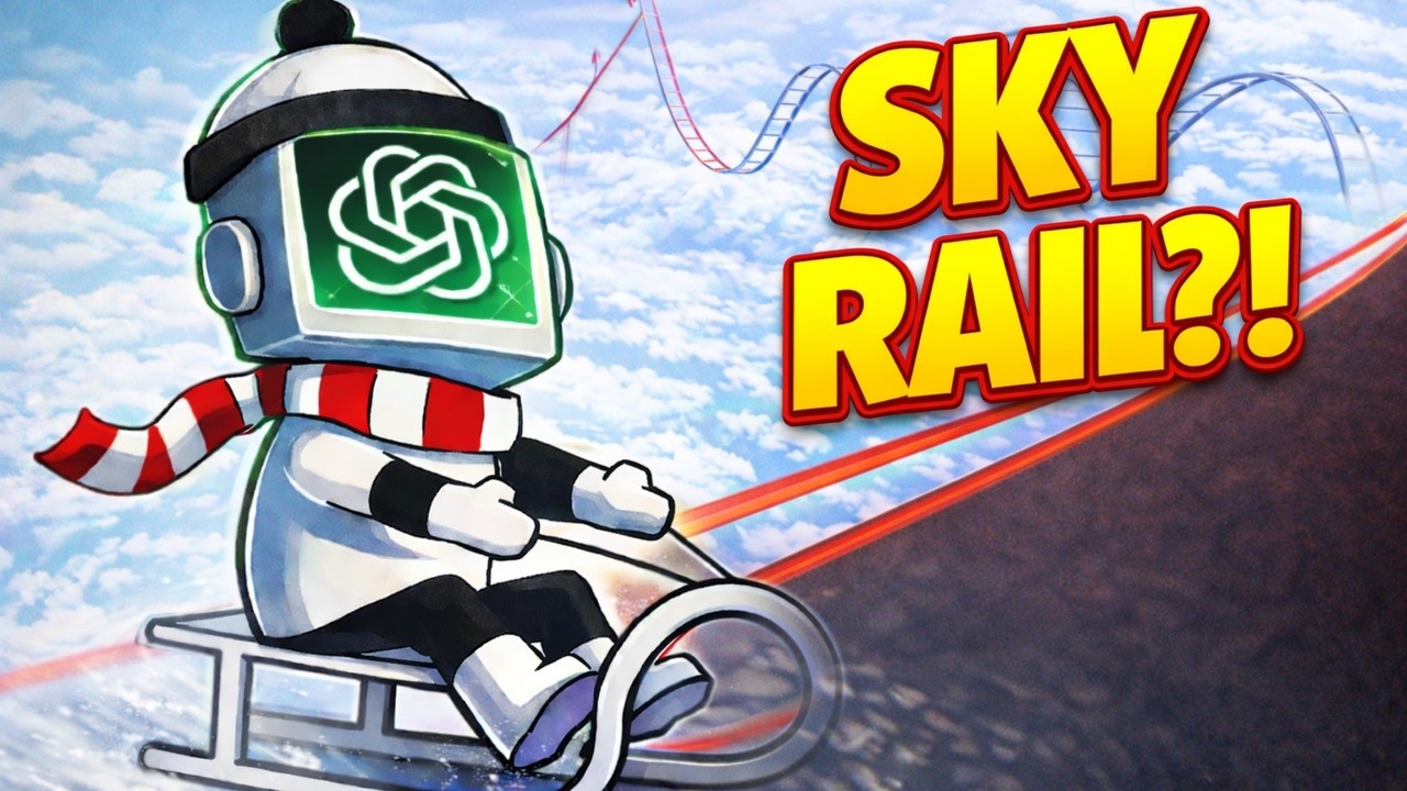 AI Designs a Line Rider Track... What Could Go Wrong?