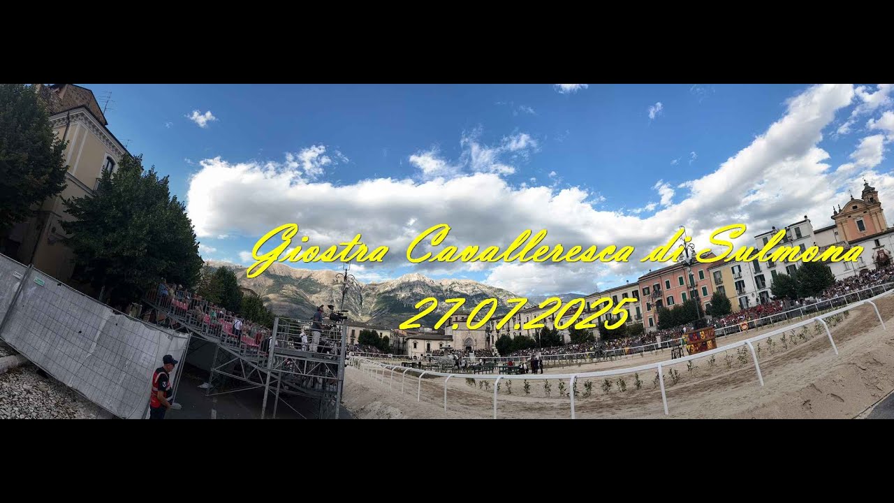 Giostra Cavalleresca di Sulmona. Un viaggio tra le pietre della storia, d’Abruzzo.