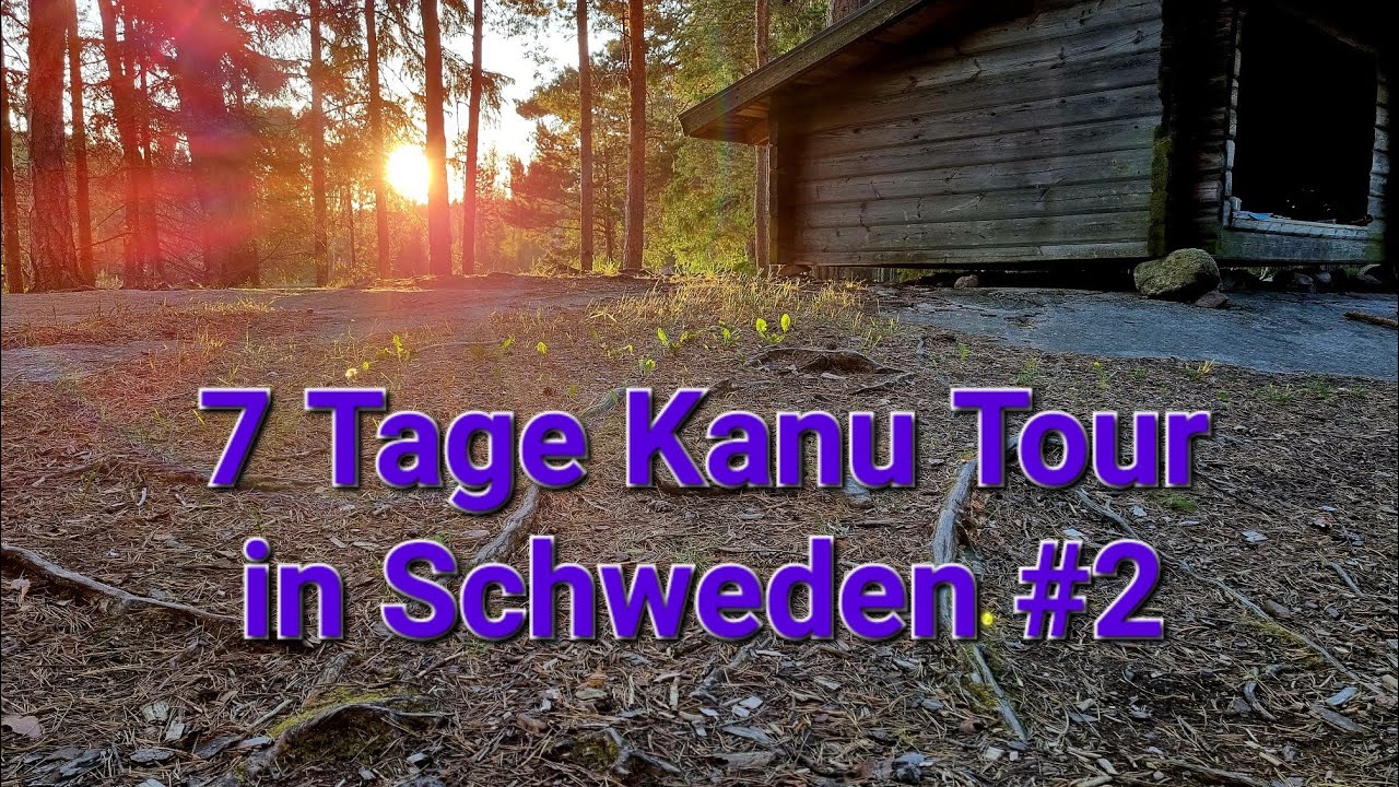 7 Tage Kanu Tour in Schweden #02