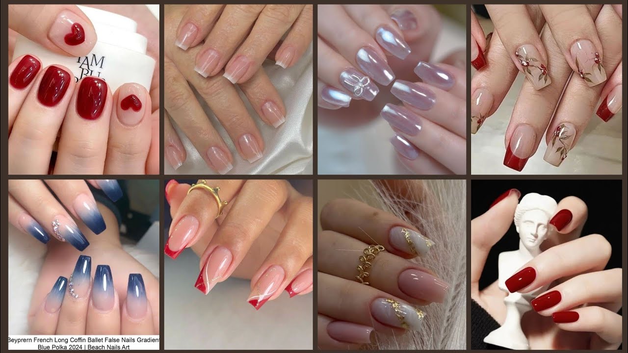 50+ Korean Dusty Nails with a Subtle Touch of Glamor💗💫#nails #easyandstylishnailart2a #naildesign