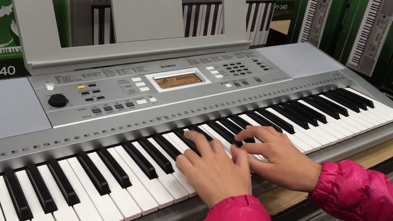 Kabalevsky's Sonatina Opera 27 no.18 on a Yamaha YPT 340 Costco 2016: Laura piano #10