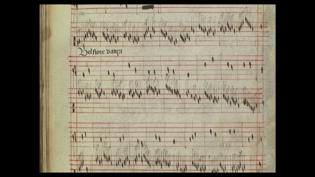 Anonymous Italian composer - Bel fiore dança (from Codex Faenza, early 15th Century)