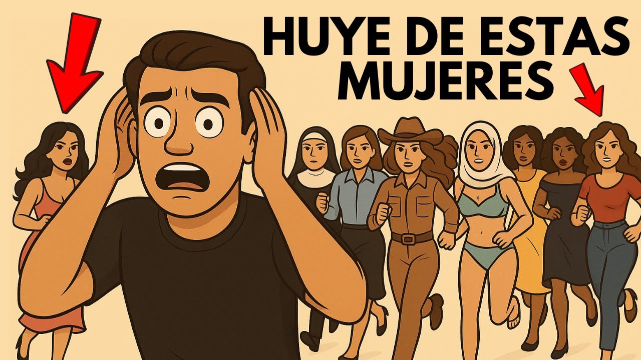 🔴Si notas estas señales, ES UNA TRAMPA del diablo. - 10 tipos de Mujeres de las que debes huir...