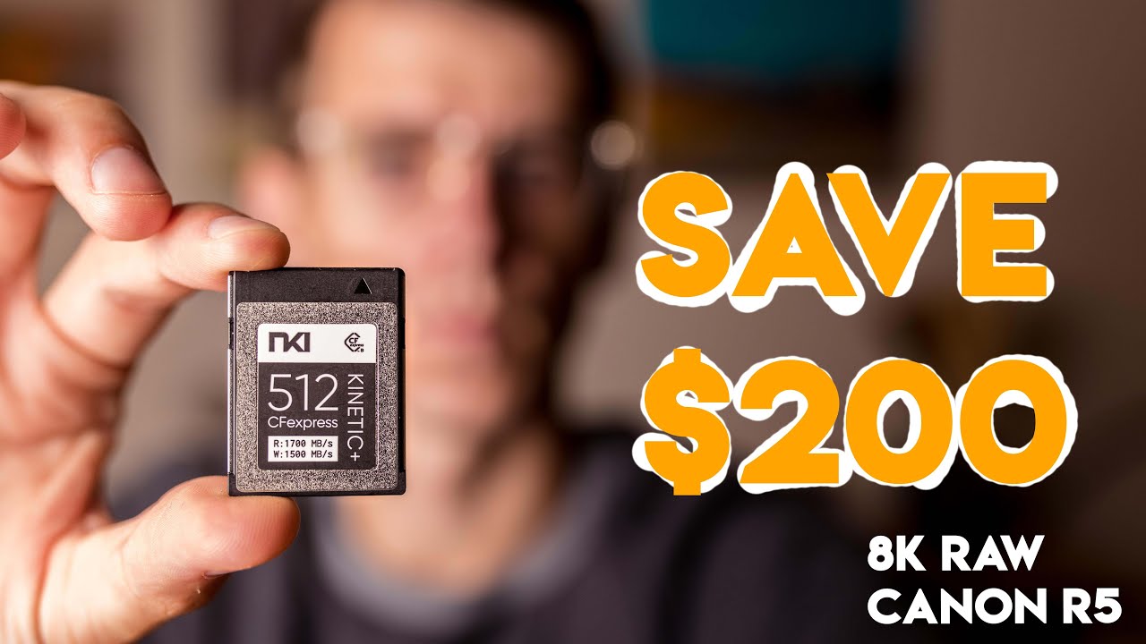 Most affordable CF Express 8K Recording for Canon R5 | NKI Kinetic +