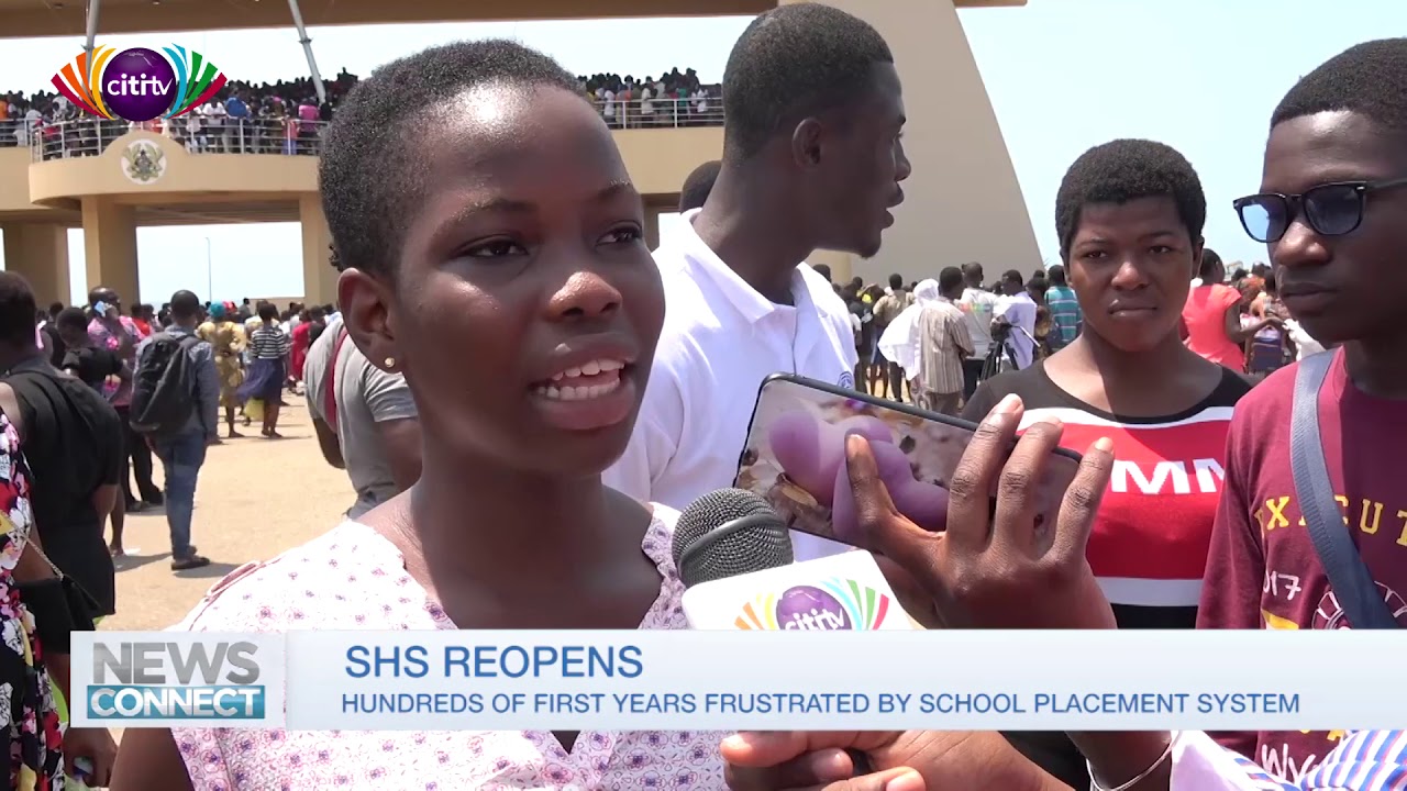 Ghanaian JHS leavers frustrated with SHS placement issues; mass up in Accra