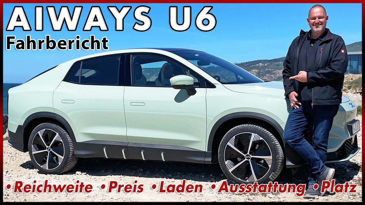 Aiways U6 - Elektro SUV Coupé besser als Aiways U5? | Reichweite Preis Test Review Deutsch 2023