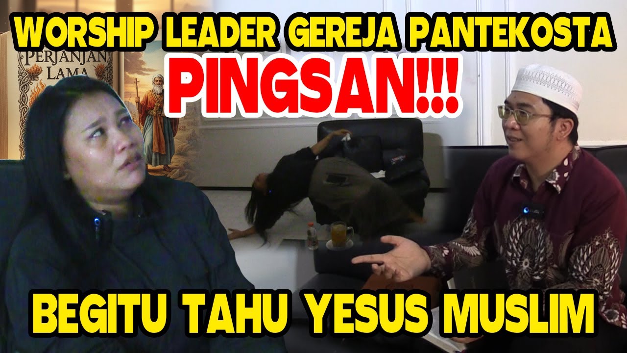 Worship Leader Pantekosta Pingsan Usai Tahu Yesus Itu Muslim, Akhirnya&nbsp;Syahadat!