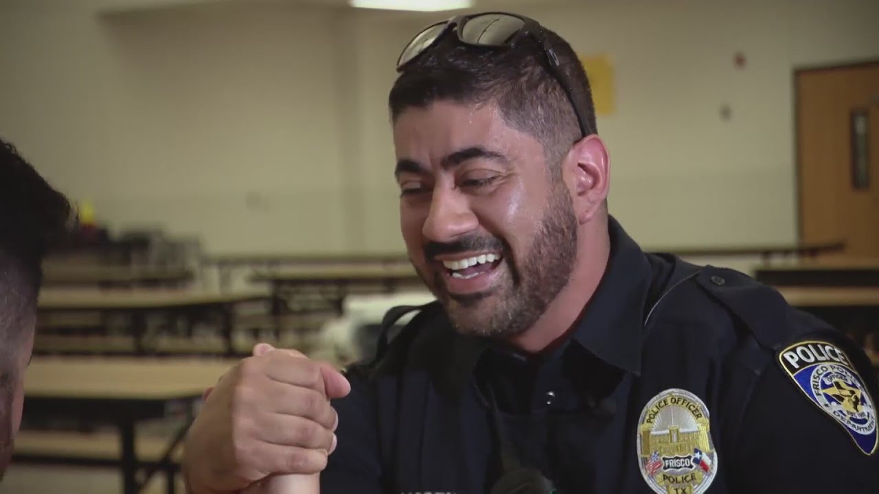 Frisco ISD resource officer is not just an asset to the school community, he is also family