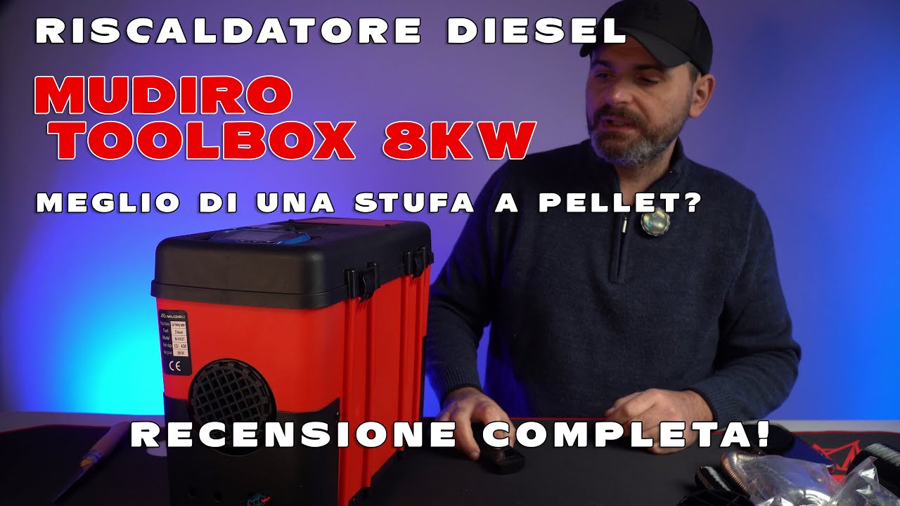 Mudiro 8Kw webasto Riscaldatore Diesel super silenzioso: RECENSIONE