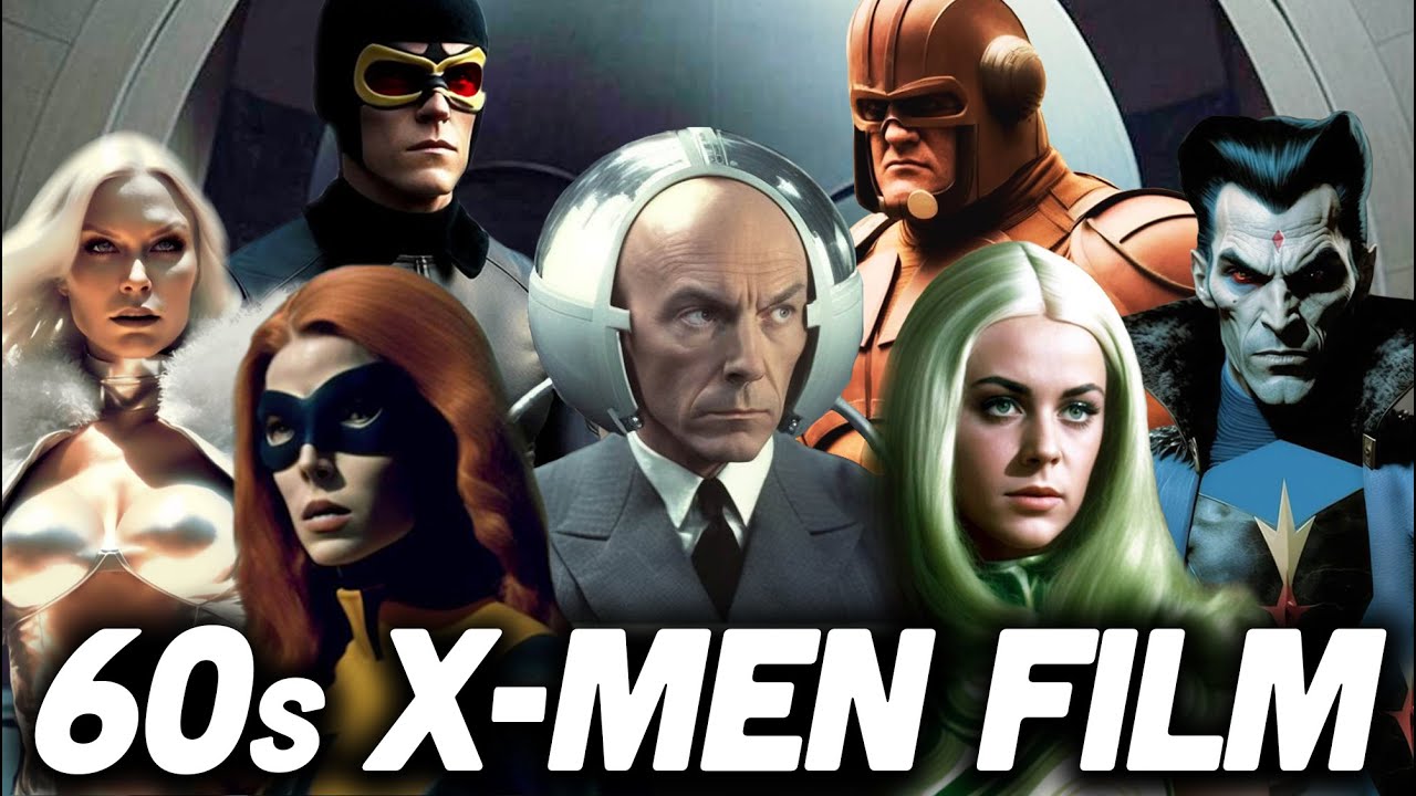THE X-MEN as a 1960s Film