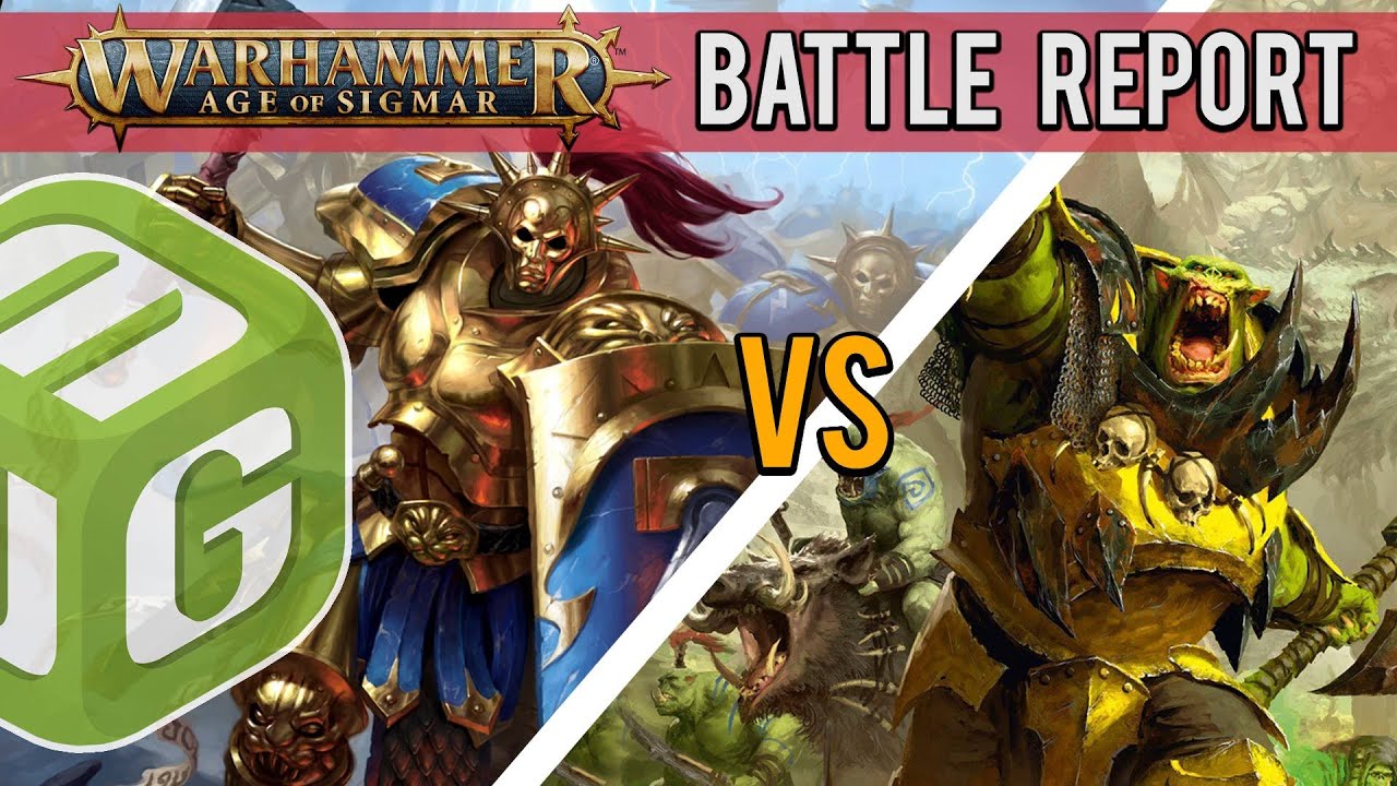 Stormcast Eternals vs Kruleboyz Age of Sigmar Battle Report Ep 101