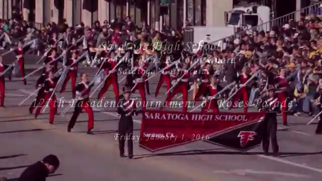 Saratoga HS Marching Band  - 2016 Pasadena Rose Parade