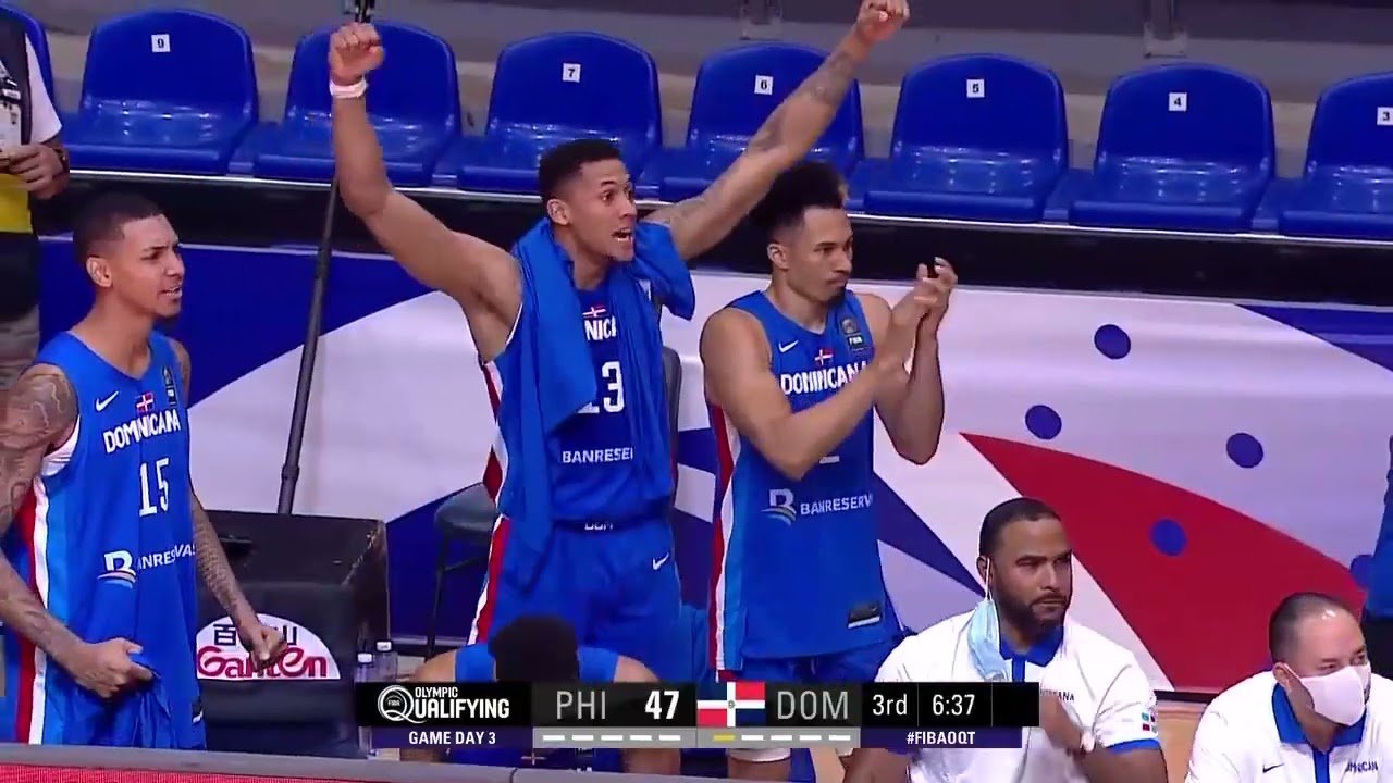 Philippines VS Dominican Republic   Full Highlights   FIBA Olympic Qualifying Tournament 2020