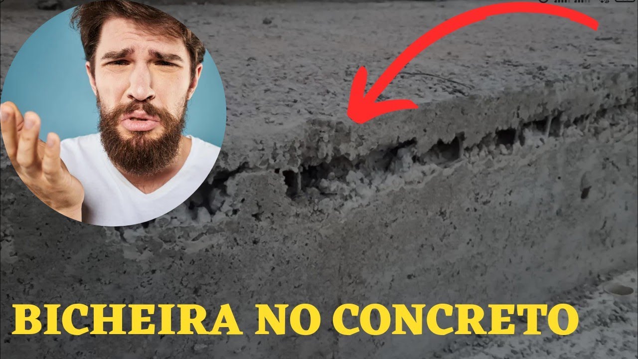 Bicheira no concreto!