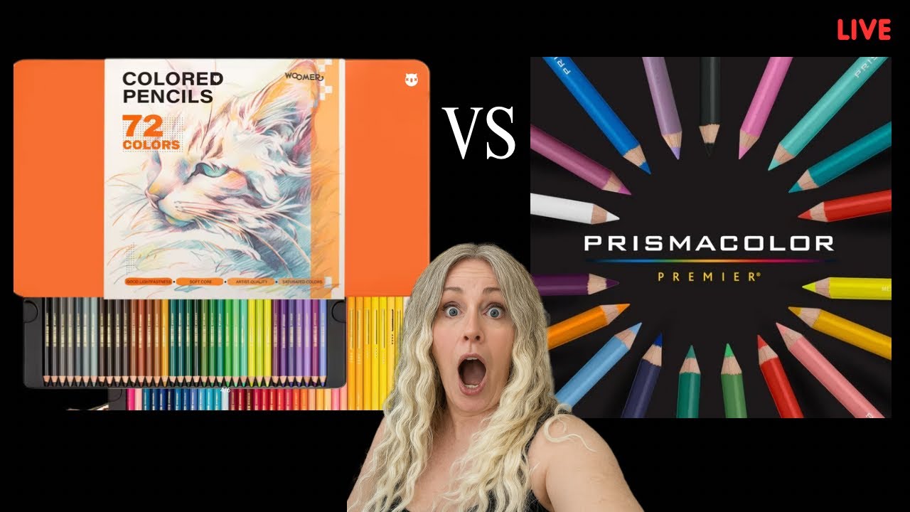 [ Coloriage ] Woomer pencils VS Prismacolor PREMIER | Qui est le meilleur ?