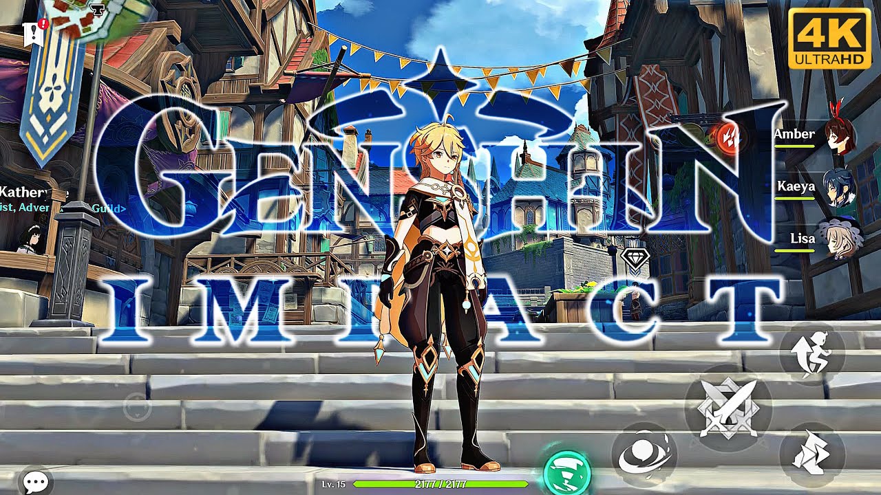 Genshin Impact Max Settings 4K 120FPS Gameplay on IPad Pro M5 ( No Commentary )
