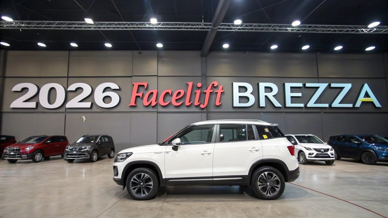 Обновленная Maruti Suzuki Brezza 2026 года | Официальный первый взгляд, особенности и подробности