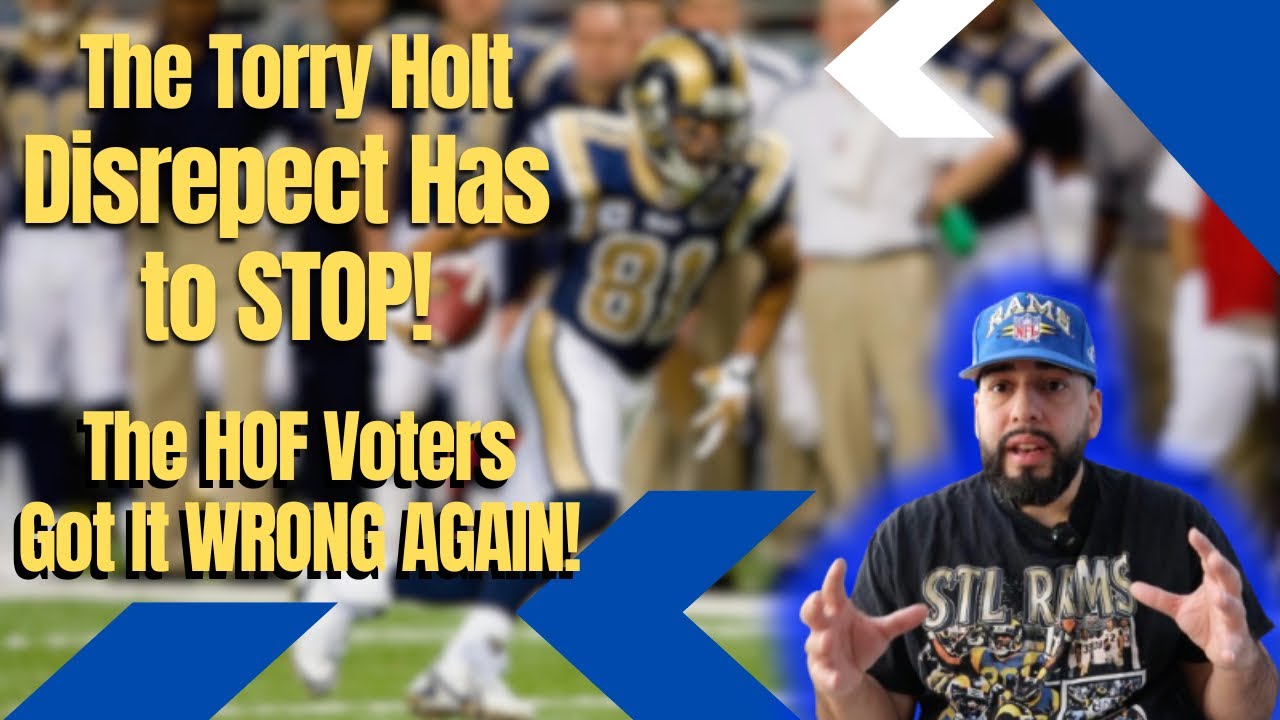 Rams Torry Holt Was ROBBED 🤦‍♂️ | NFL HOF Voters Got It WRONG AGAIN! | #rams #nfl #nflhalloffame 