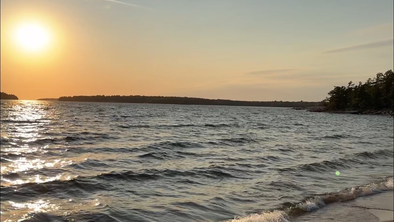 Biking Through Killbear Provincial Park