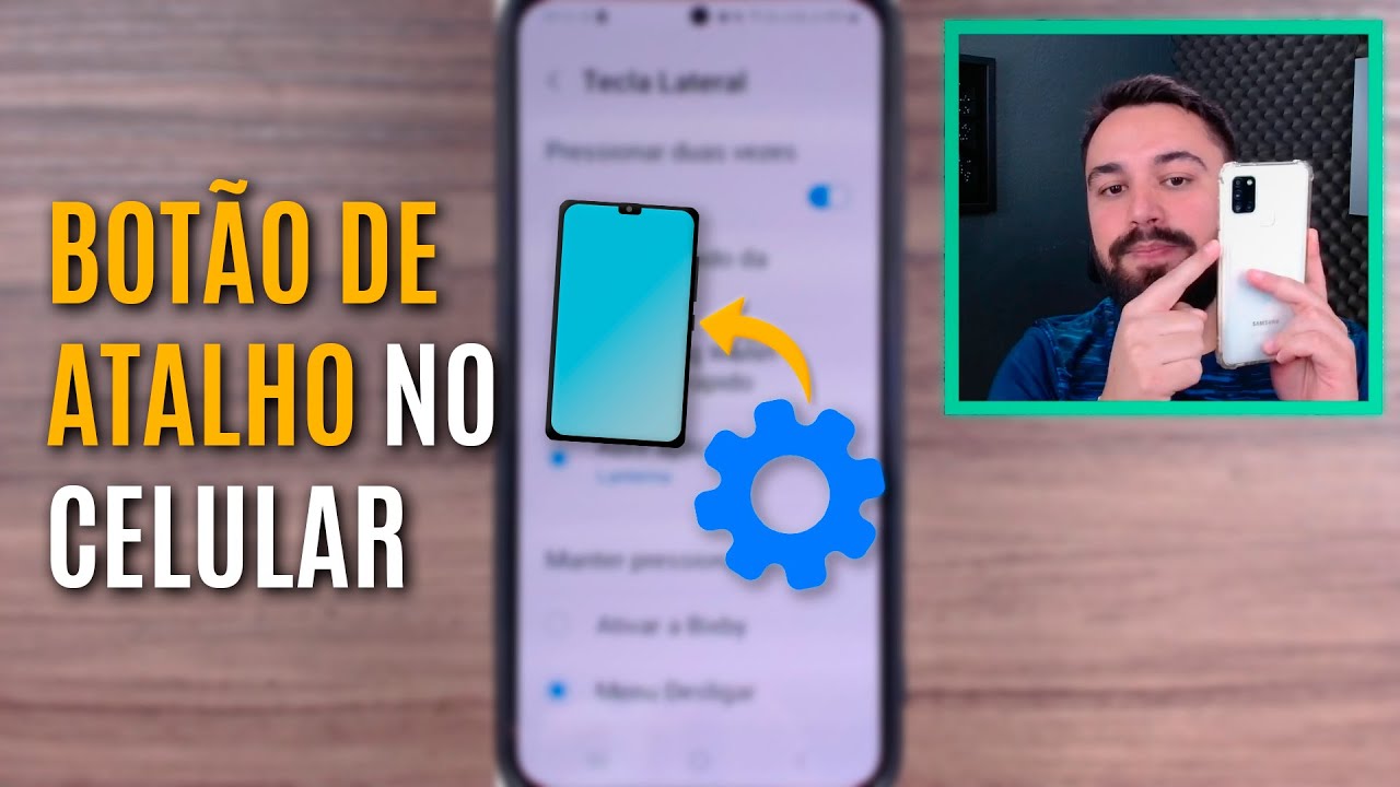 COMO PERSONALIZAR O BOT&Atilde;O LATERAL DO CELULAR