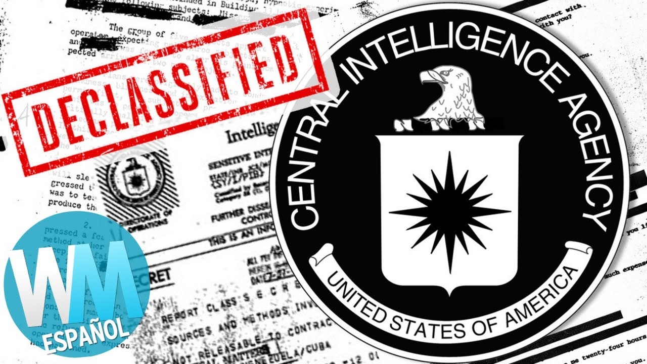 ¡Top 5 SECRETOS de la CIA que fueron DECLASIFICADOS!