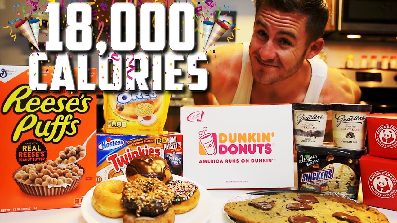 THE ALL STAR CHEAT MEAL CHALLENGE (18,000+ CALORIES)