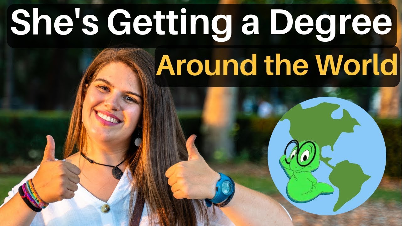 She's Getting a Degree Around the World