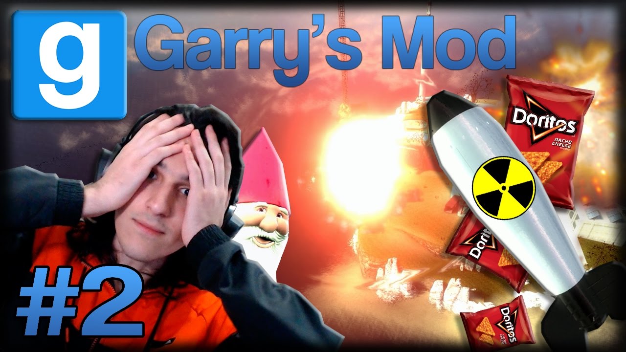 Jogando Garry's Mod da Zueira - Ep 2 - Explodindo Bombas Nucleares com Doritos!