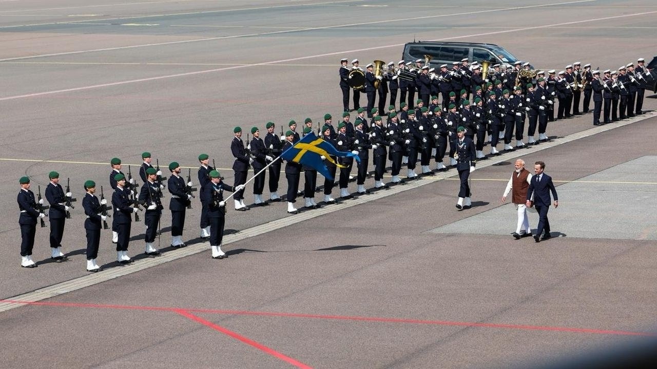PM Modi in Gothenburg: Big moments from a landmark Sweden visit