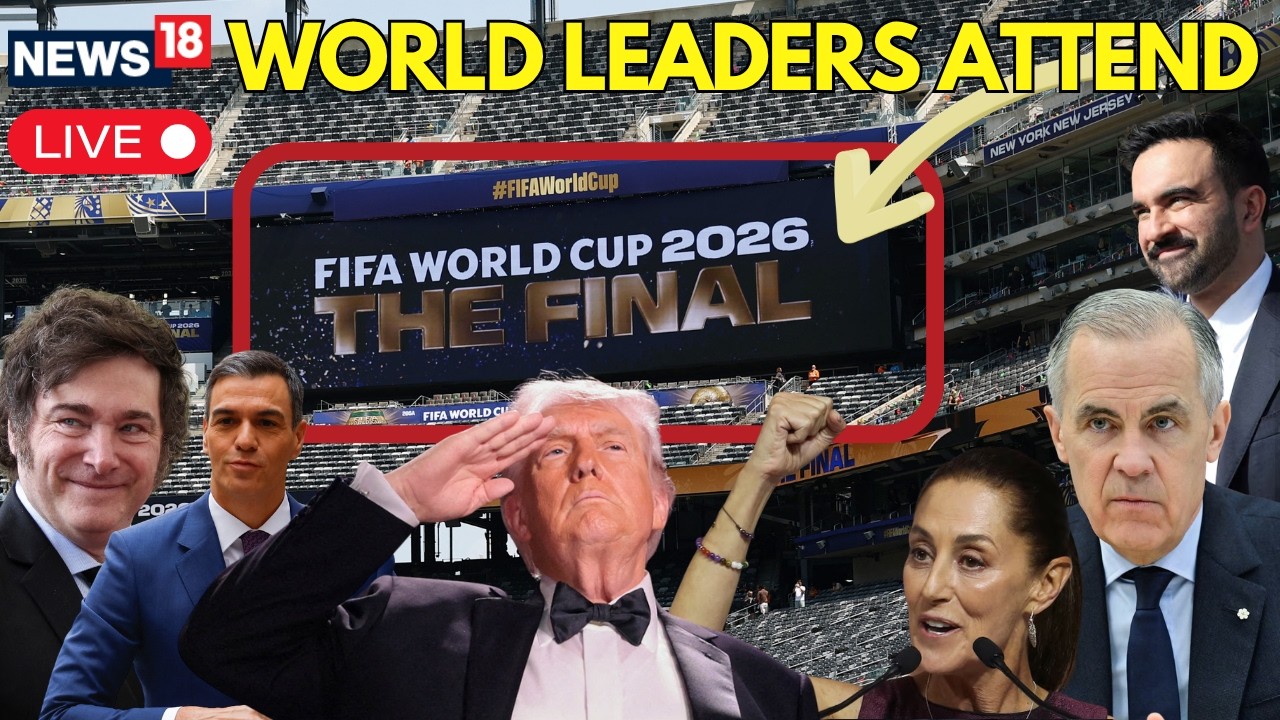 ARG Vs ESP FIFA WORLD CUP 2026 FINAL Match Live From New Jersey Stadium | Messi Vs Yamal | N18G