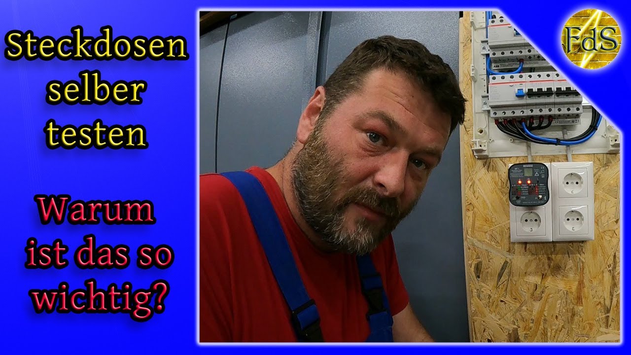 Benning SDT1 Steckdosentester / kann ich Steckdosen anschließen und prüfen als Laie ?!