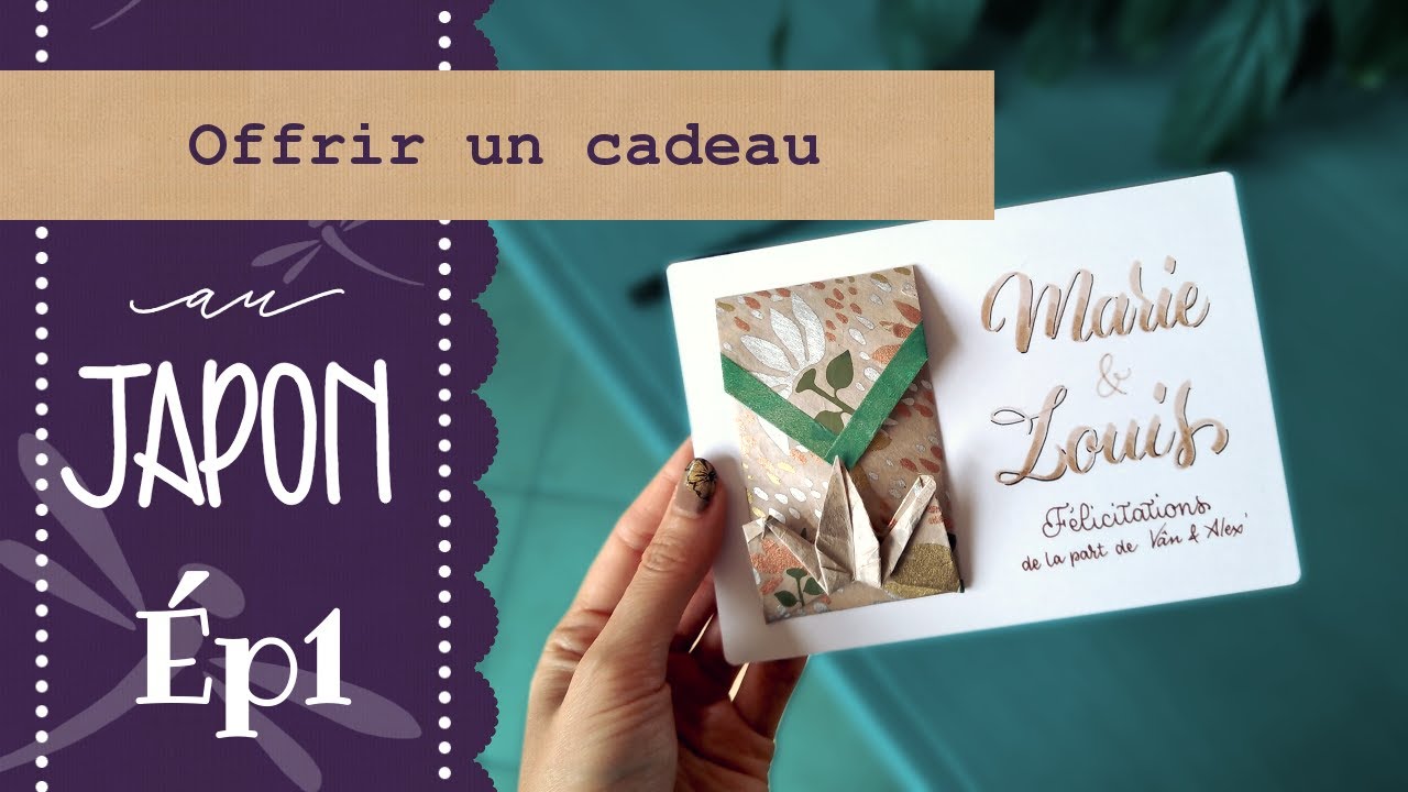 Les enveloppes noshi et les cadeaux au Japon - Bunka no hi with Vân Ep.1