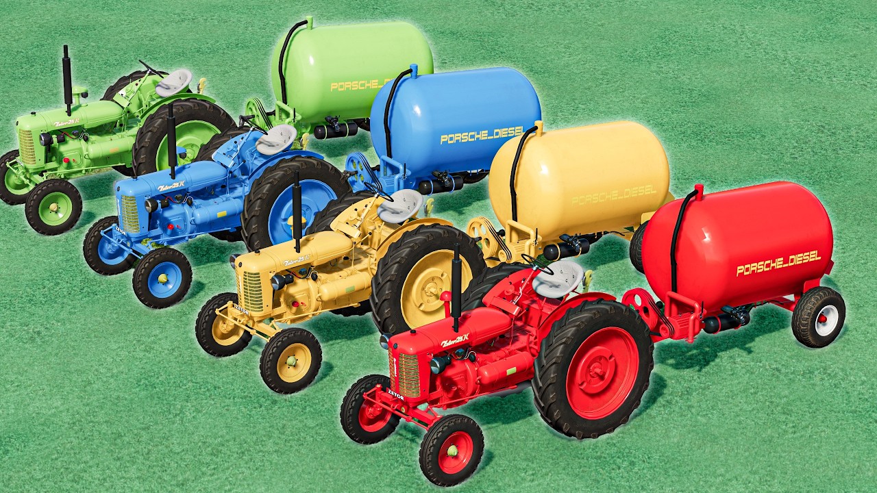 Transport With COLORS - Mini WORK with SLURRY TANKERs - Farming Simulator 22