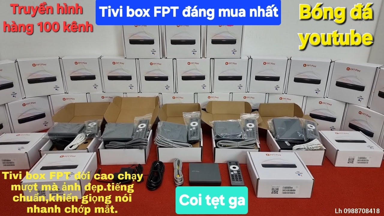 Tivi box FPT hiện đang đứng đầu bảng về tốc độ nhanh mượt mà bền bỉ dễ dùng.lh 0988708418