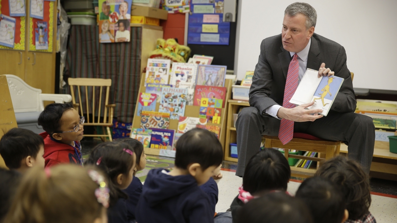 NYC will offer free preschool for 3-year-olds