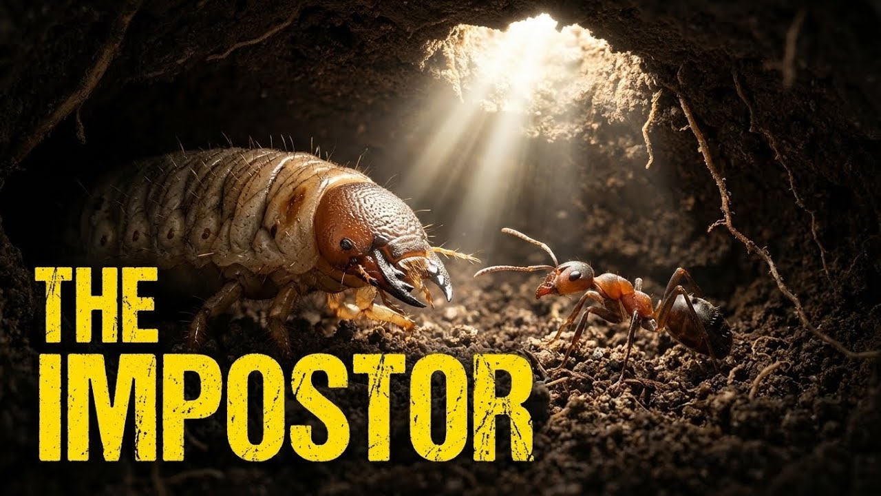 The Monster Hiding Inside the Ant Colony #ants #animals