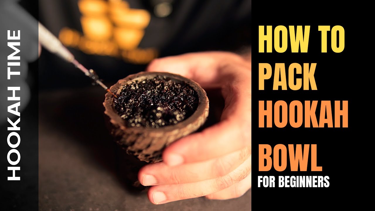 How to PACK / MAKE a hookah BOWL for beginners | Hookah Time LA