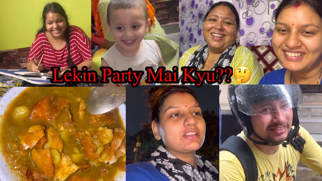 Birthday Jyoti Ka Party Meri??🧐Kuch Samjh Mai Nahi Aya😆ll Saasbahuvlog ll Foodie Gd ll