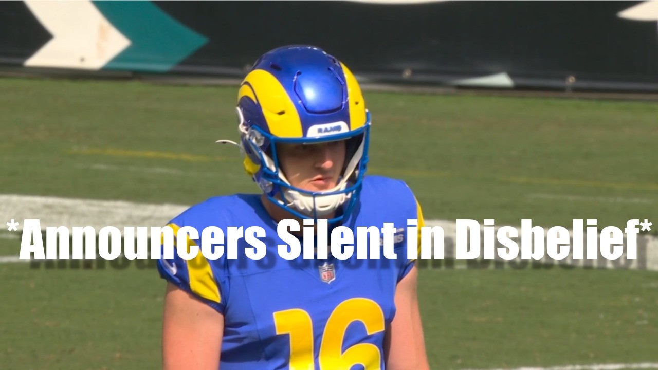 Игрок Rams Kicker изобретает новый удар, и он СЛОМАН...