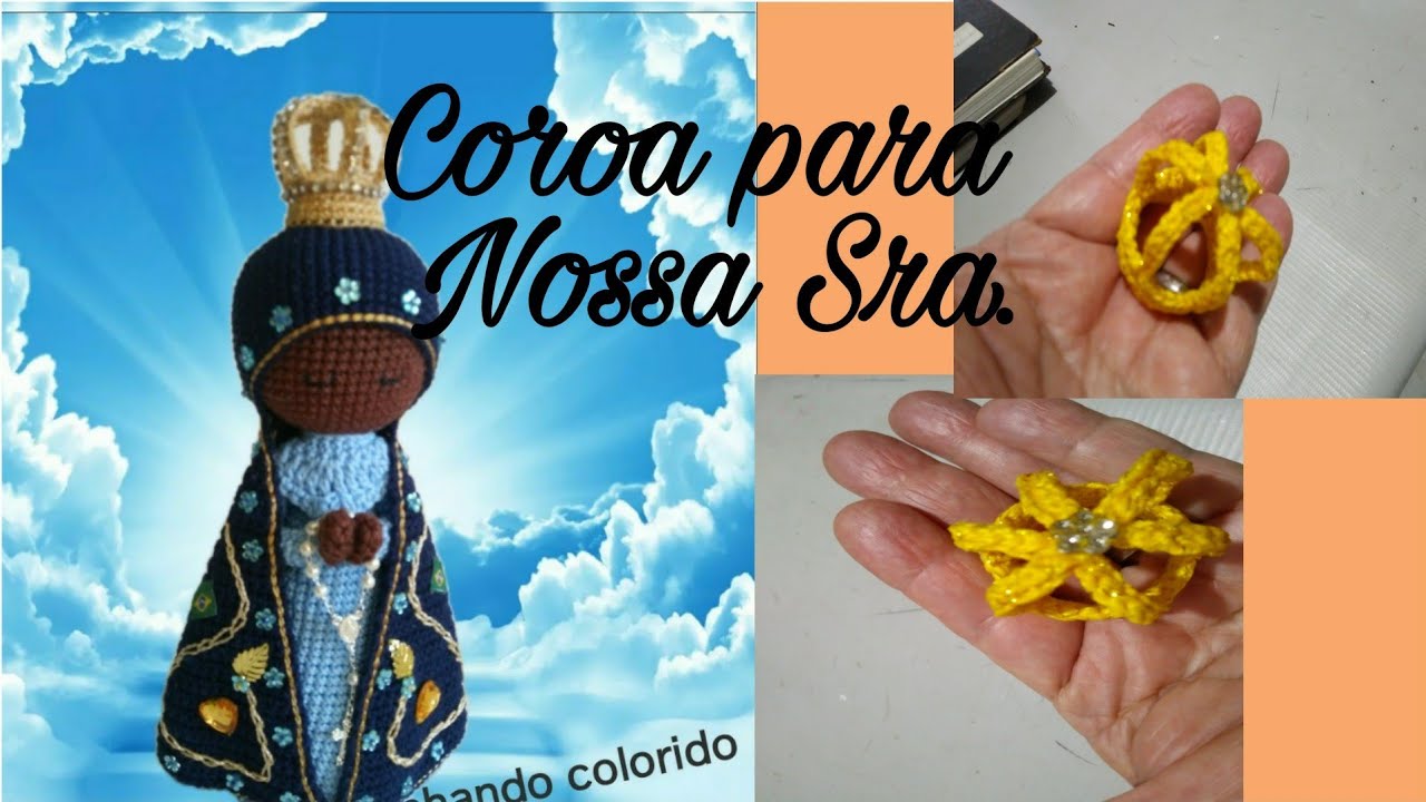 Coroa em Crochê Super fácil
