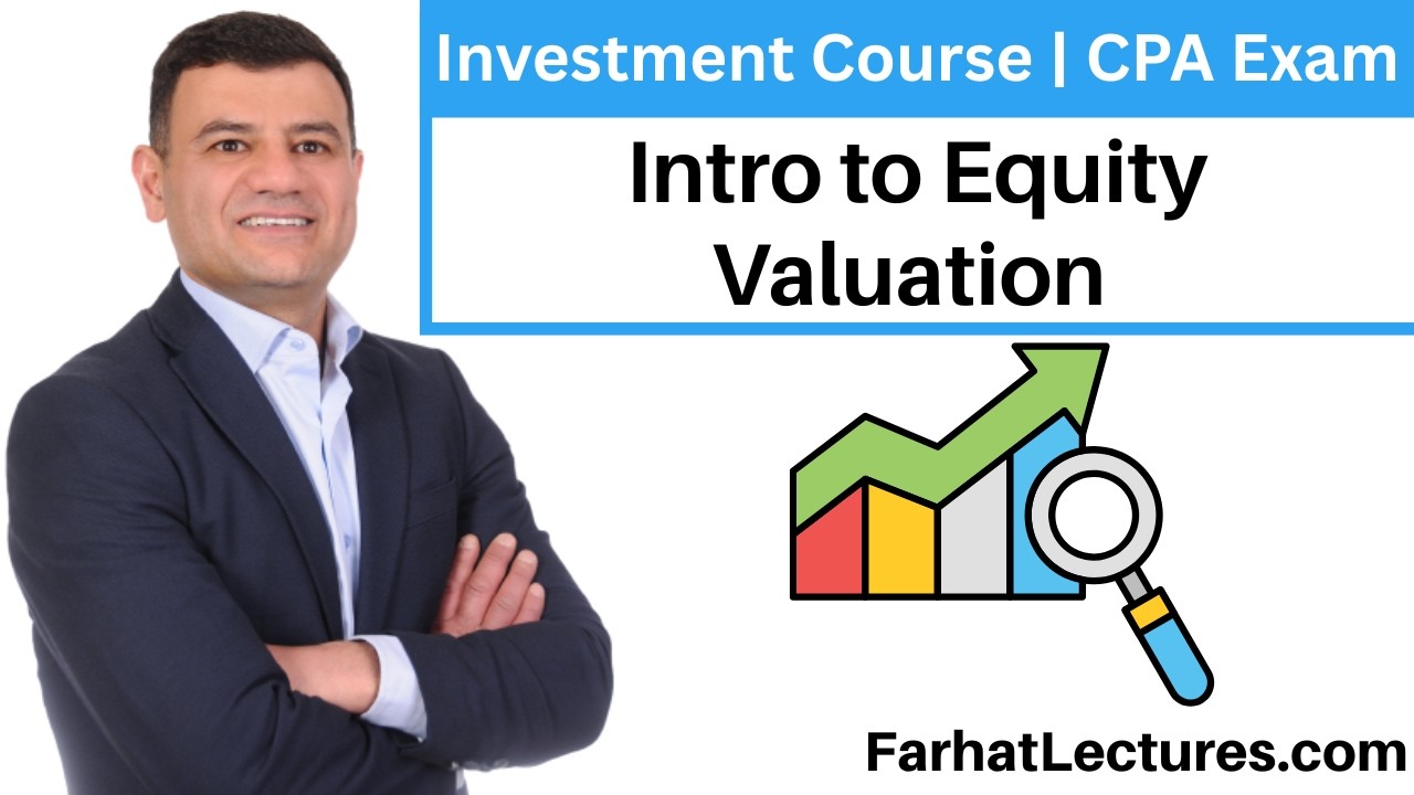 Introduction to Equity Valuation by Comparables. Essentials of Investments Chapter 13 CPA exam BAR