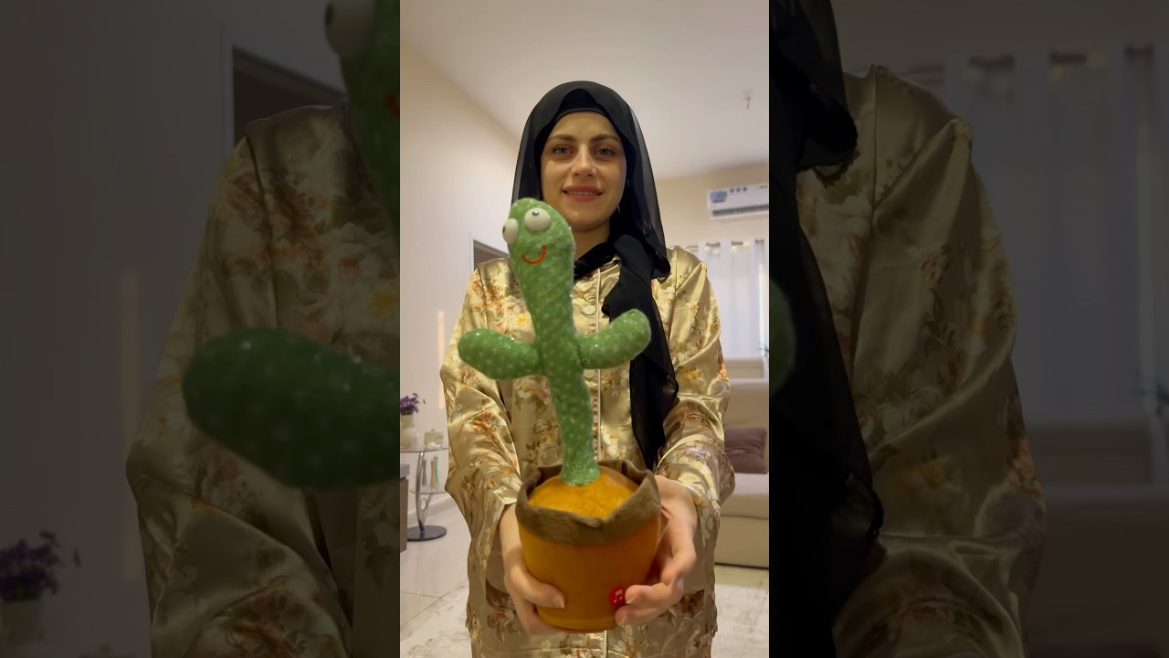 البنت والهدية😁😁 نانو وام سيف