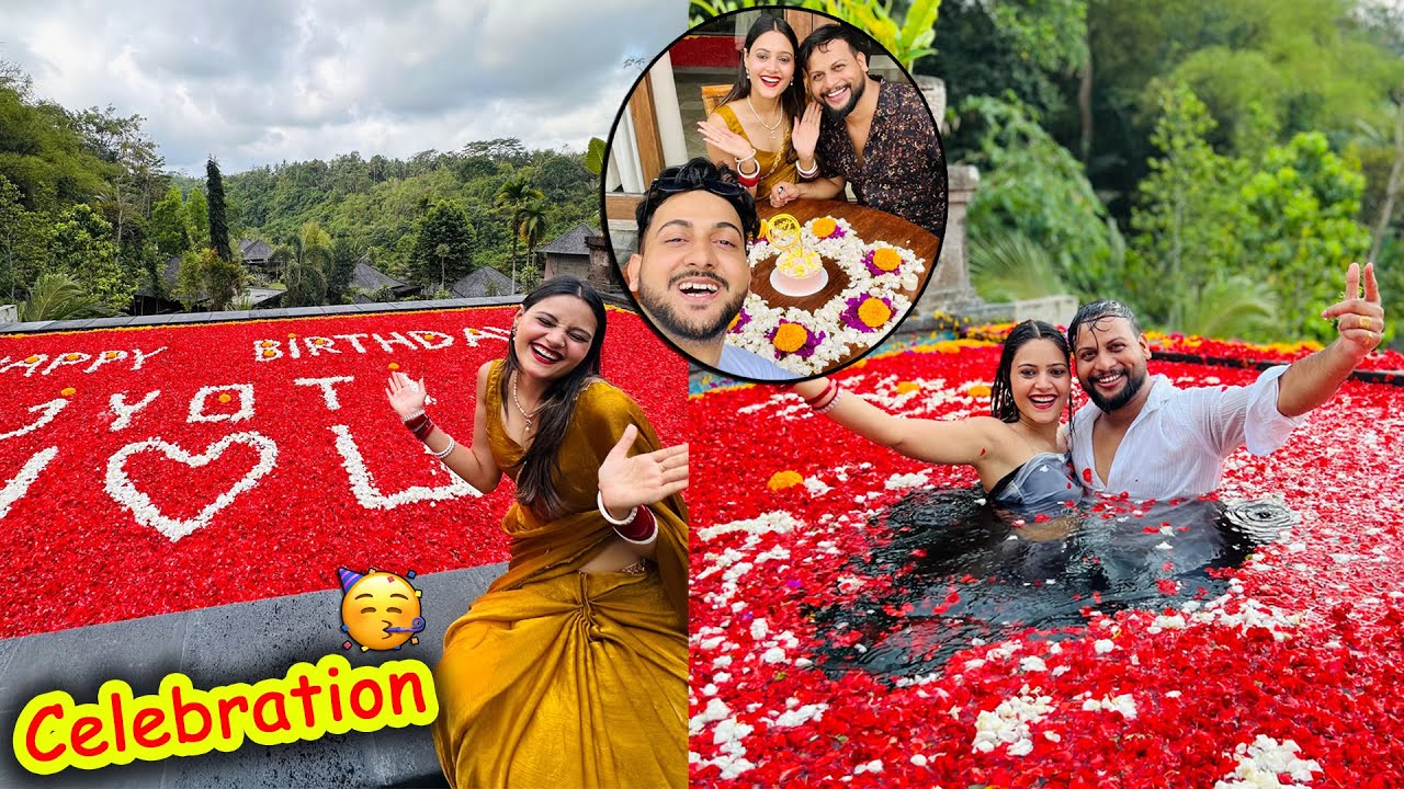 Bhabhi Ka Birthday Celebration In Bali😍 Full Masti🥳 | Vinay Thakur Vlogs