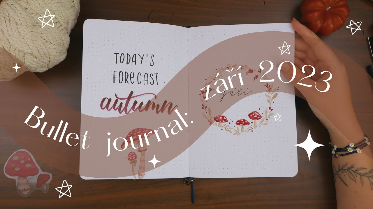 Bullet Journal česky: Září 2023 | Míša v šálku
