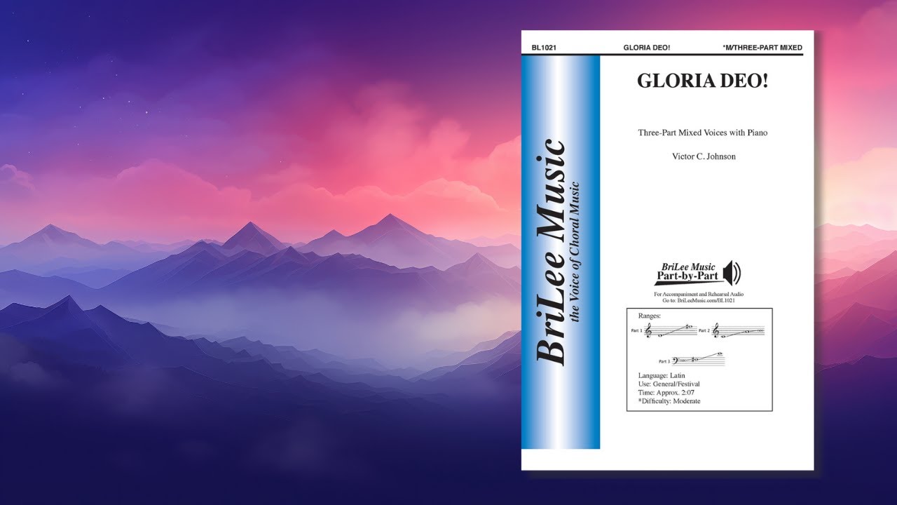 Gloria Deo (BL1021) by Victor C. Johnson